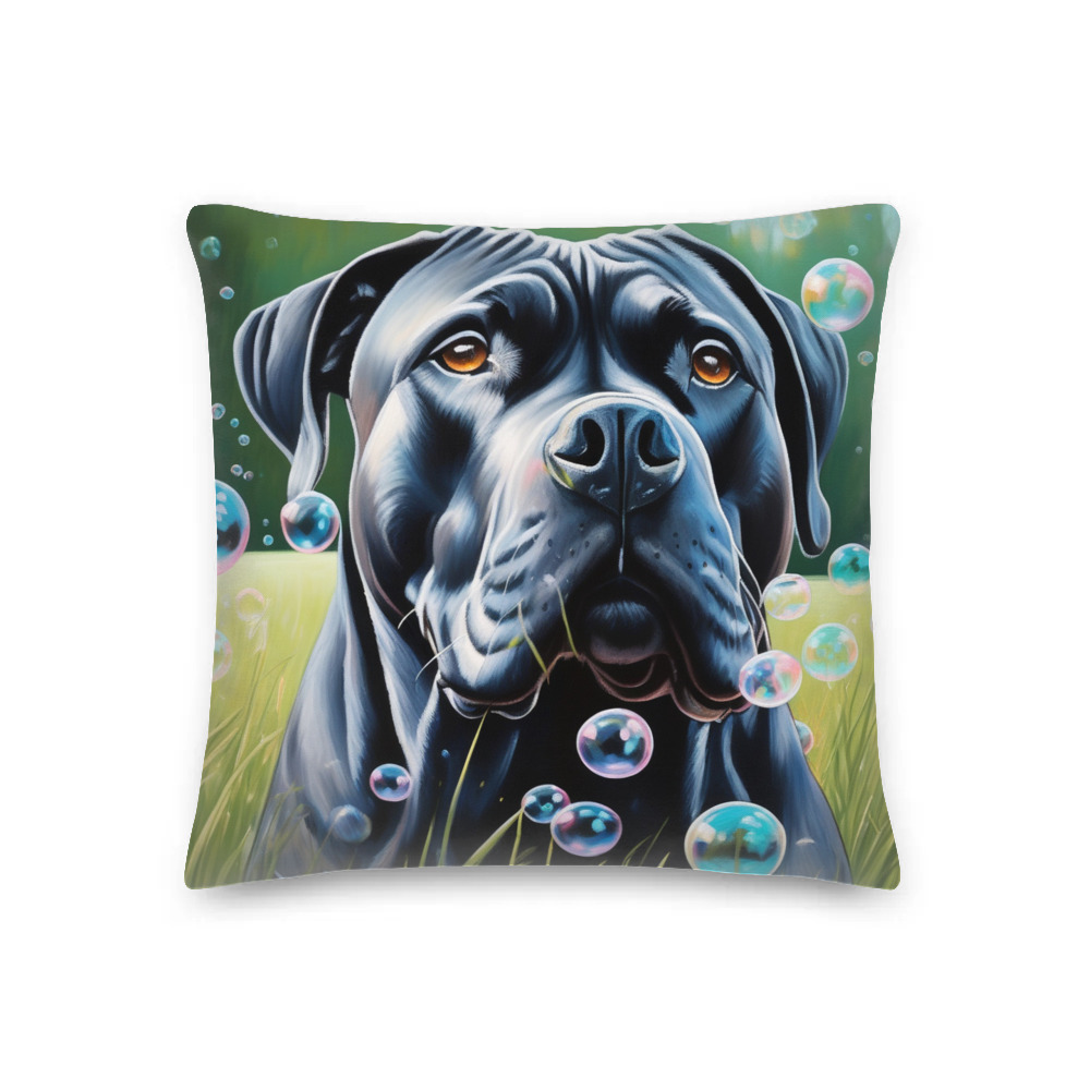 PugMug Custom Cane Corso Premium Pillow