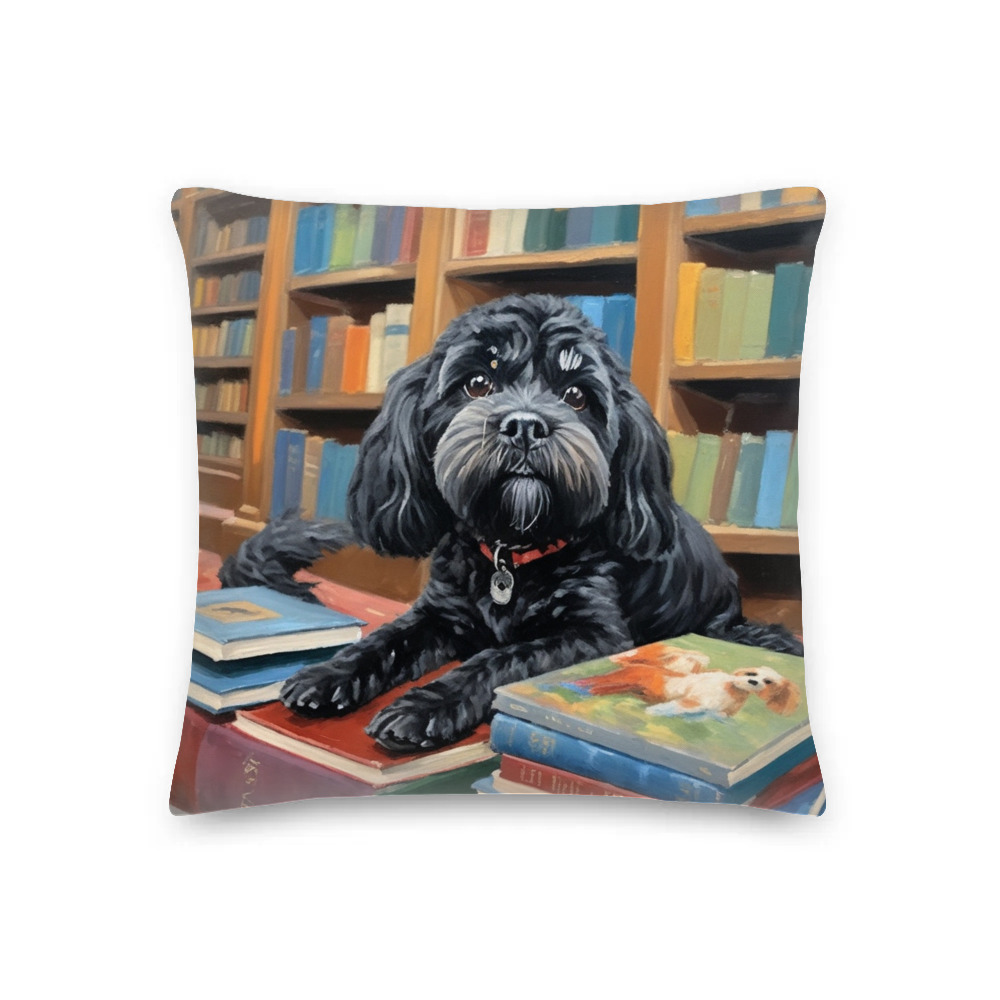 PugMug Custom Lily Premium Pillow