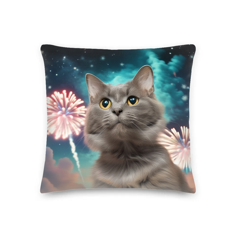 PugMug Custom Thumper Premium Pillow