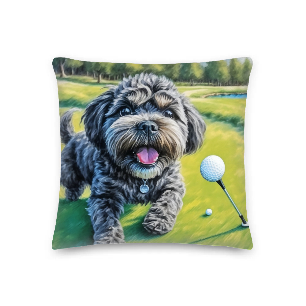 PugMug Custom Lily Premium Pillow