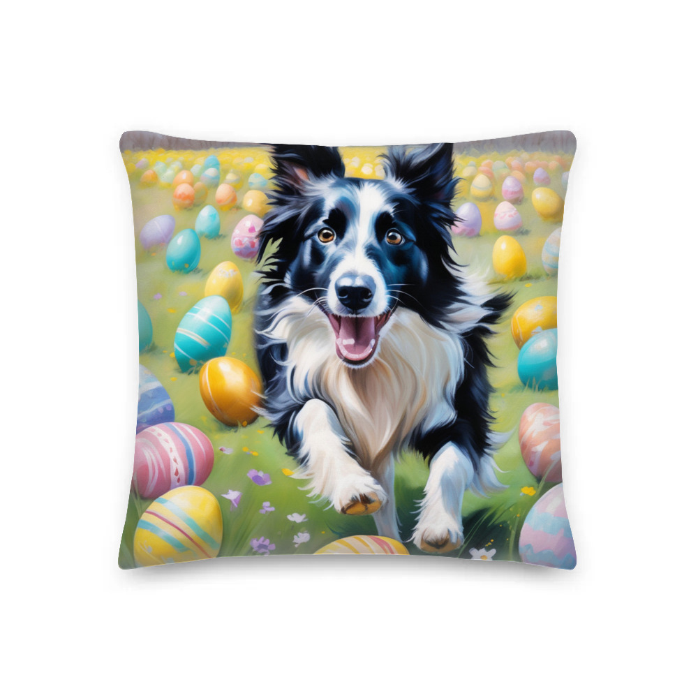 PugMug Custom Border Collie Premium Pillow