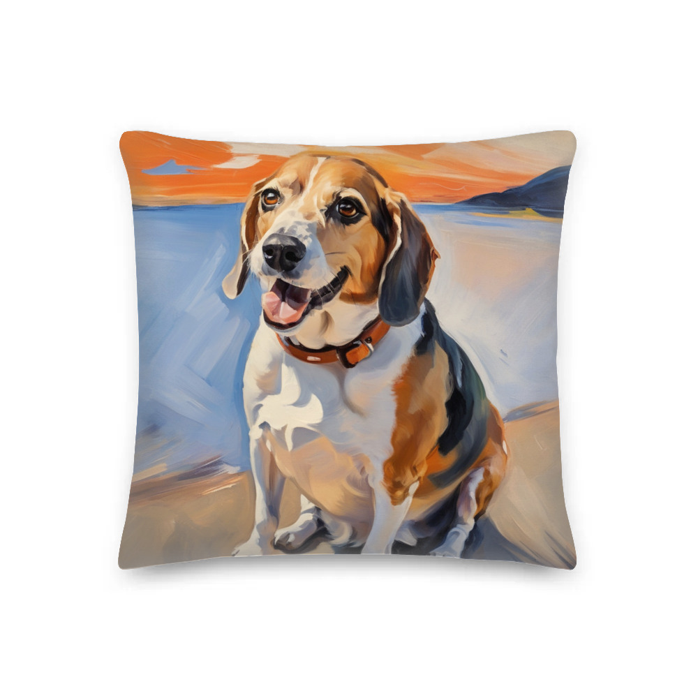 PugMug Custom Munchkin Premium Pillow