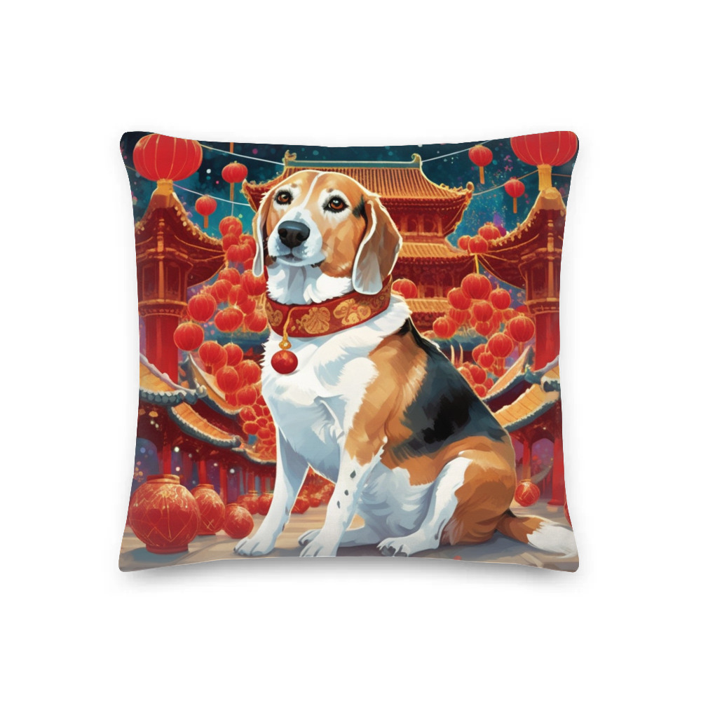 PugMug Custom Munchkin Premium Pillow