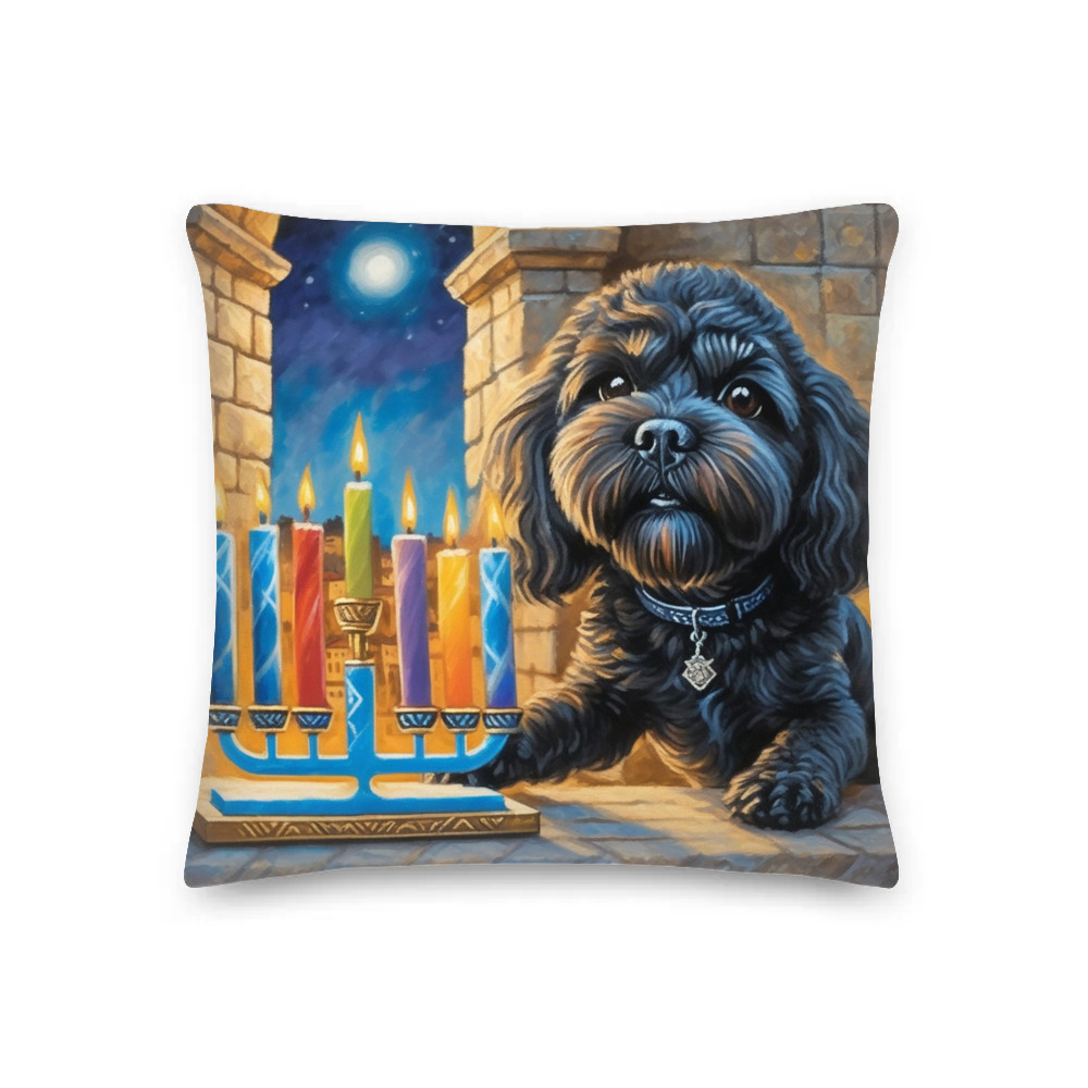 PugMug Custom Lily Premium Pillow