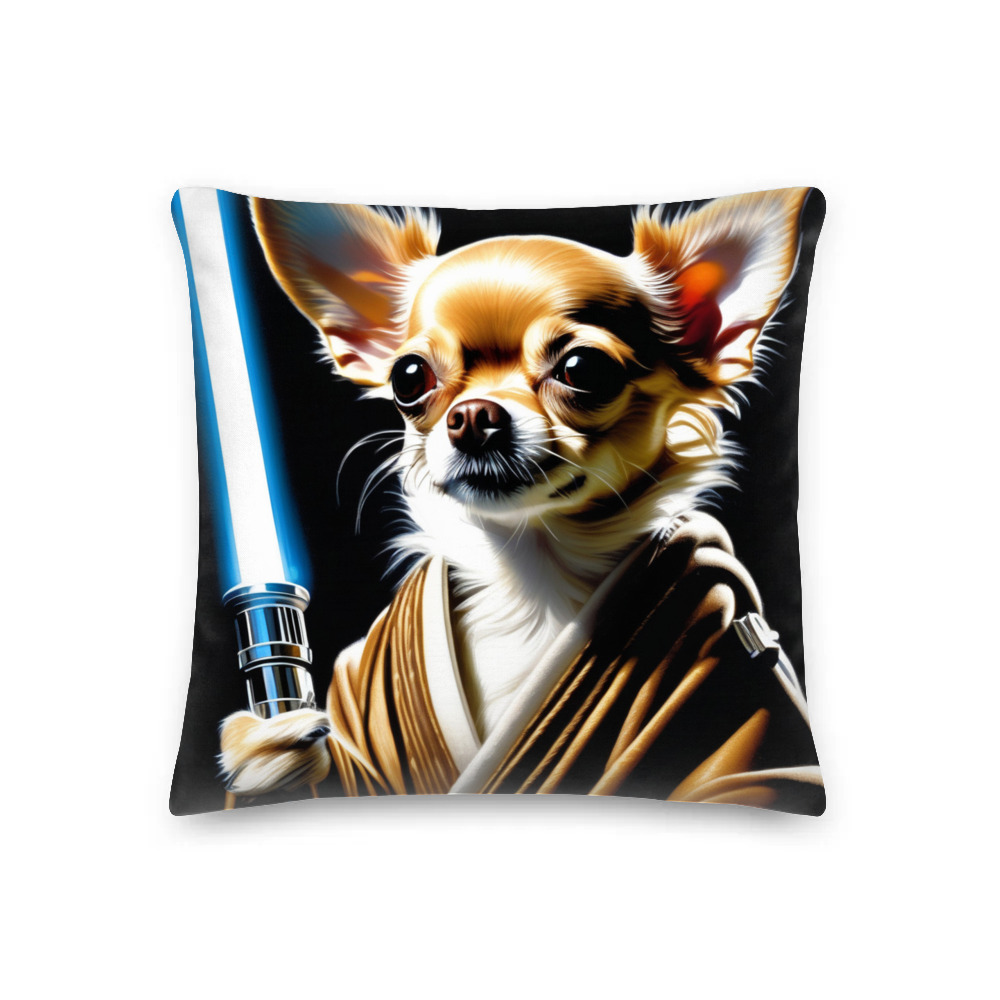 PugMug Custom Chihuahua Premium Pillow