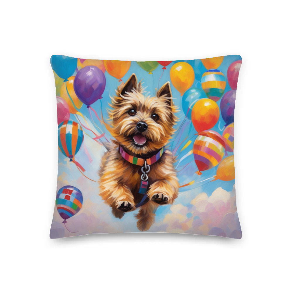 PugMug Custom Cairn Terrier Premium Pillow