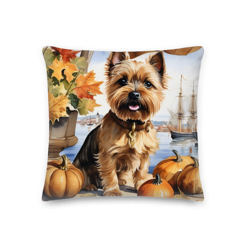 PugMug Custom Cairn Terrier Premium Pillow