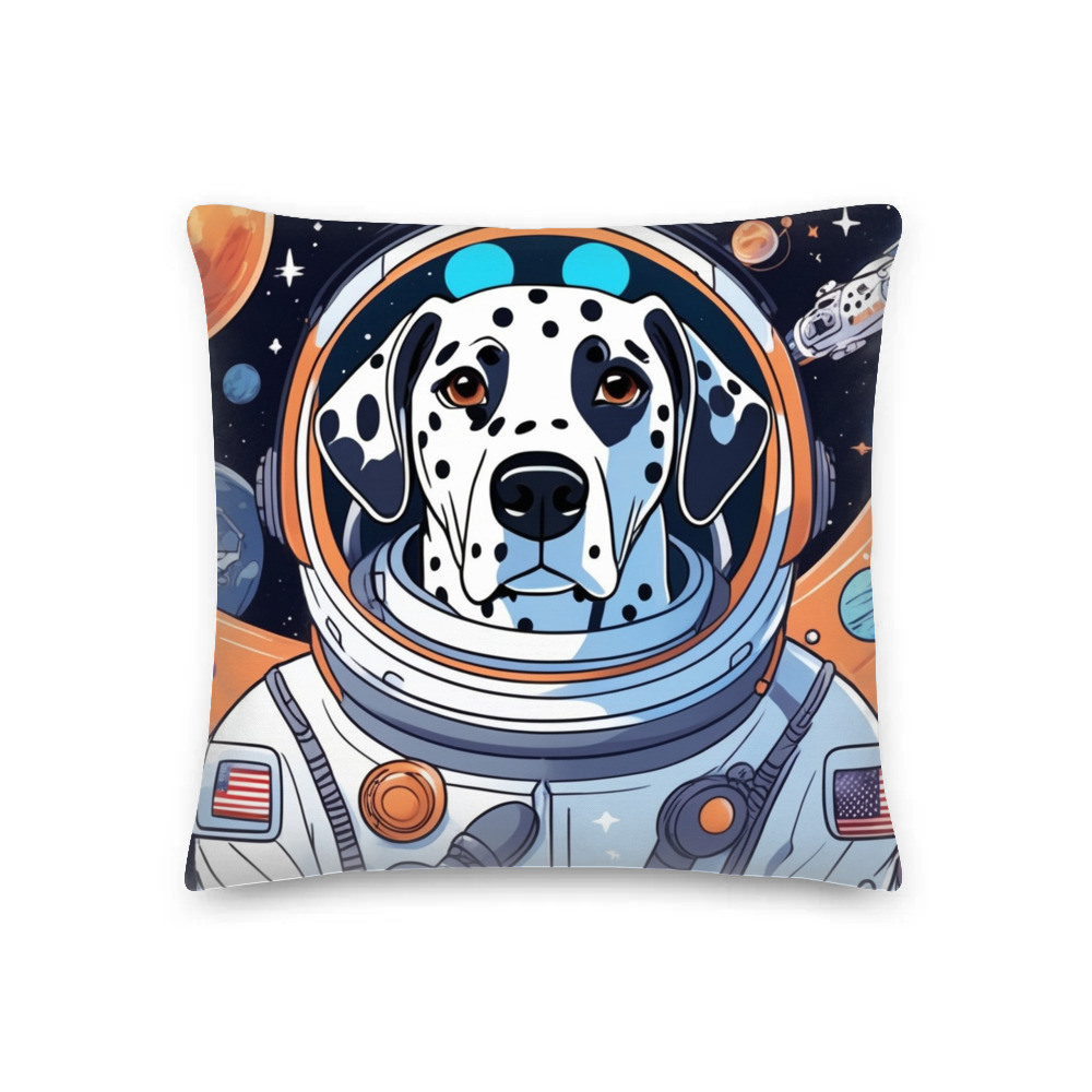 PugMug Custom Dalmatian Premium Pillow