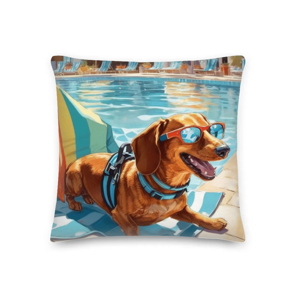 PugMug Custom Rex Premium Pillow