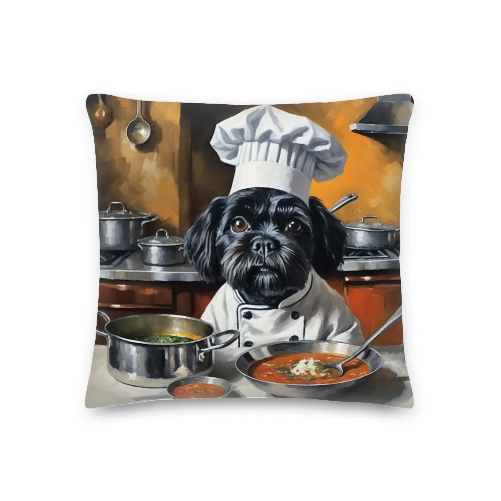 PugMug Custom Lily Premium Pillow