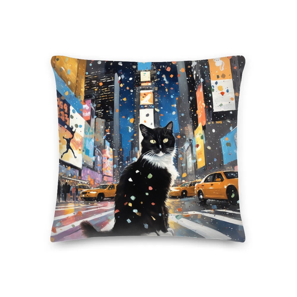 PugMug Custom Peerie Premium Pillow
