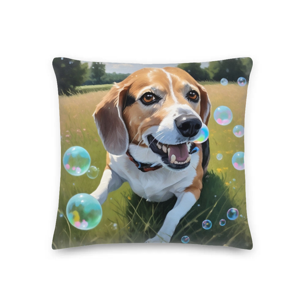 PugMug Custom Munchkin Premium Pillow