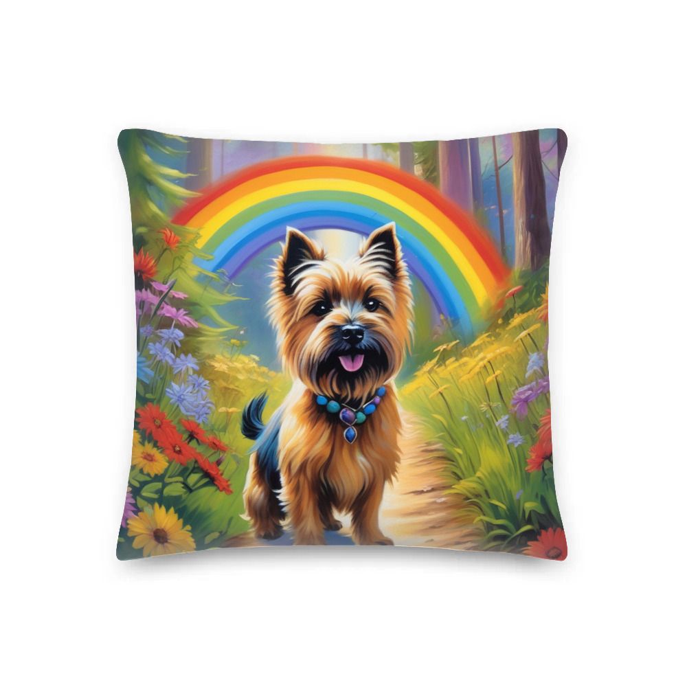 PugMug Custom Cairn Terrier Premium Pillow