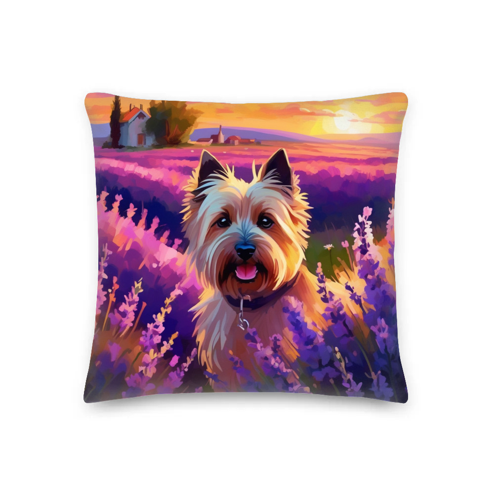PugMug Custom Cairn Terrier Premium Pillow