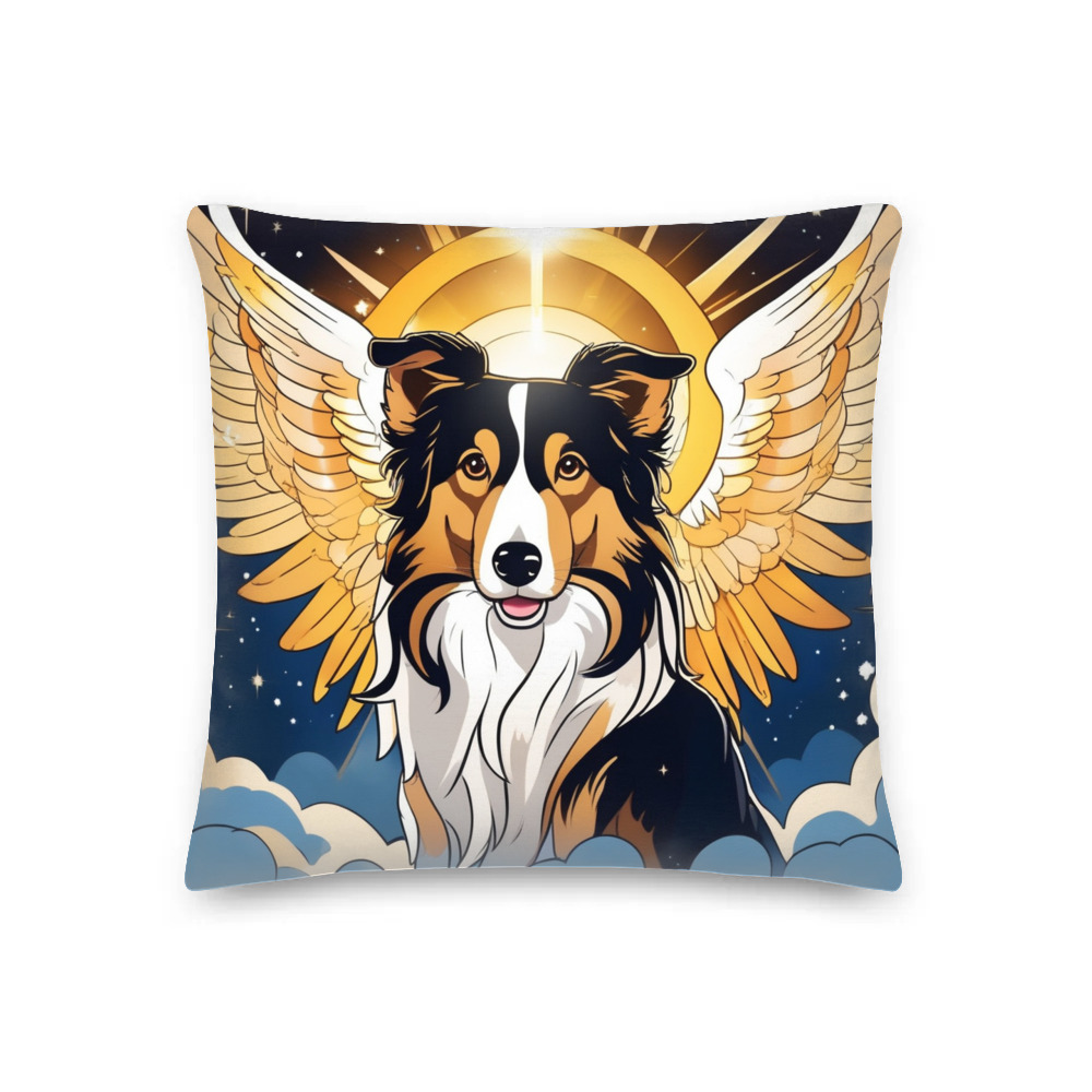 PugMug Custom Collie Premium Pillow