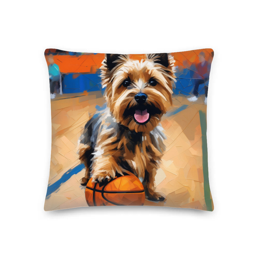 PugMug Custom Cairn Terrier Premium Pillow