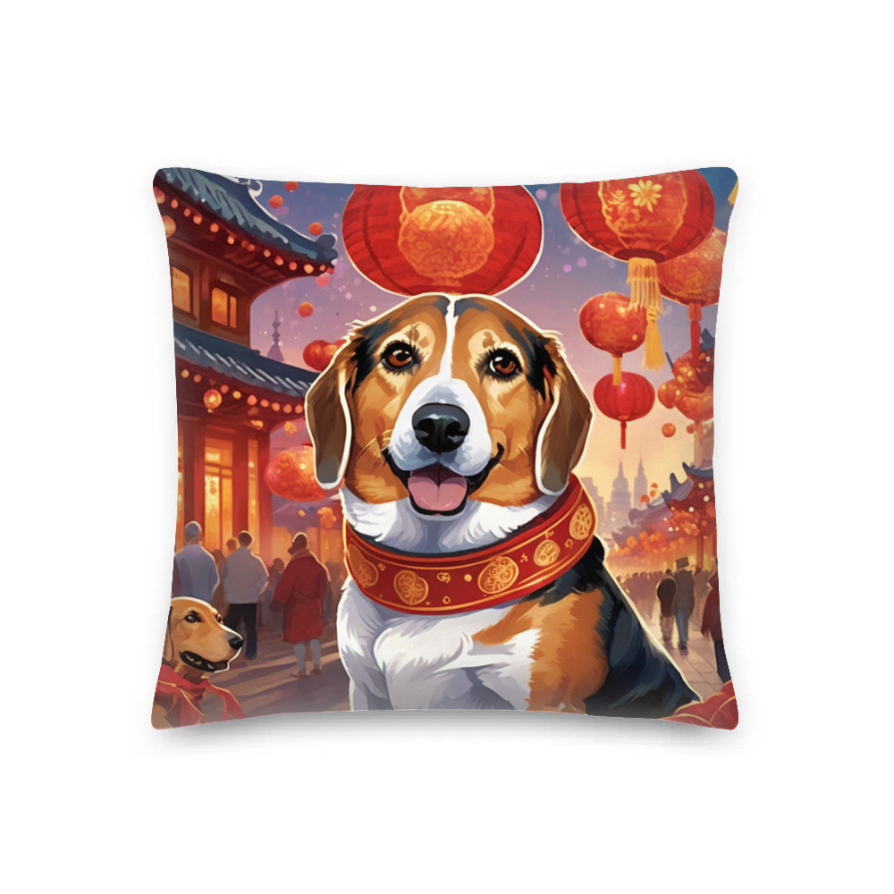 PugMug Custom Munchkin Premium Pillow