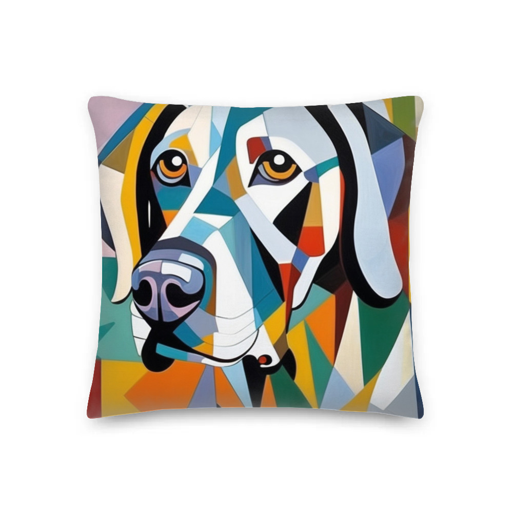 PugMug Custom Weimaraner Premium Pillow