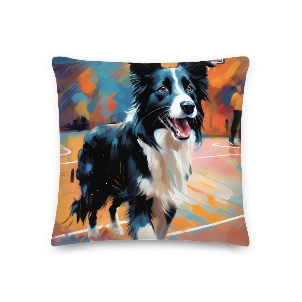 PugMug Custom Border Collie Premium Pillow