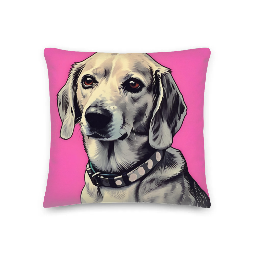 PugMug Custom Munchkin Premium Pillow