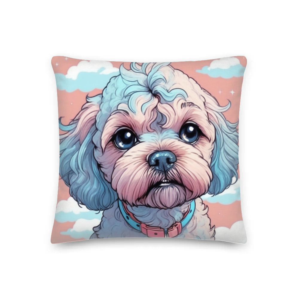 PugMug Custom Lily Premium Pillow