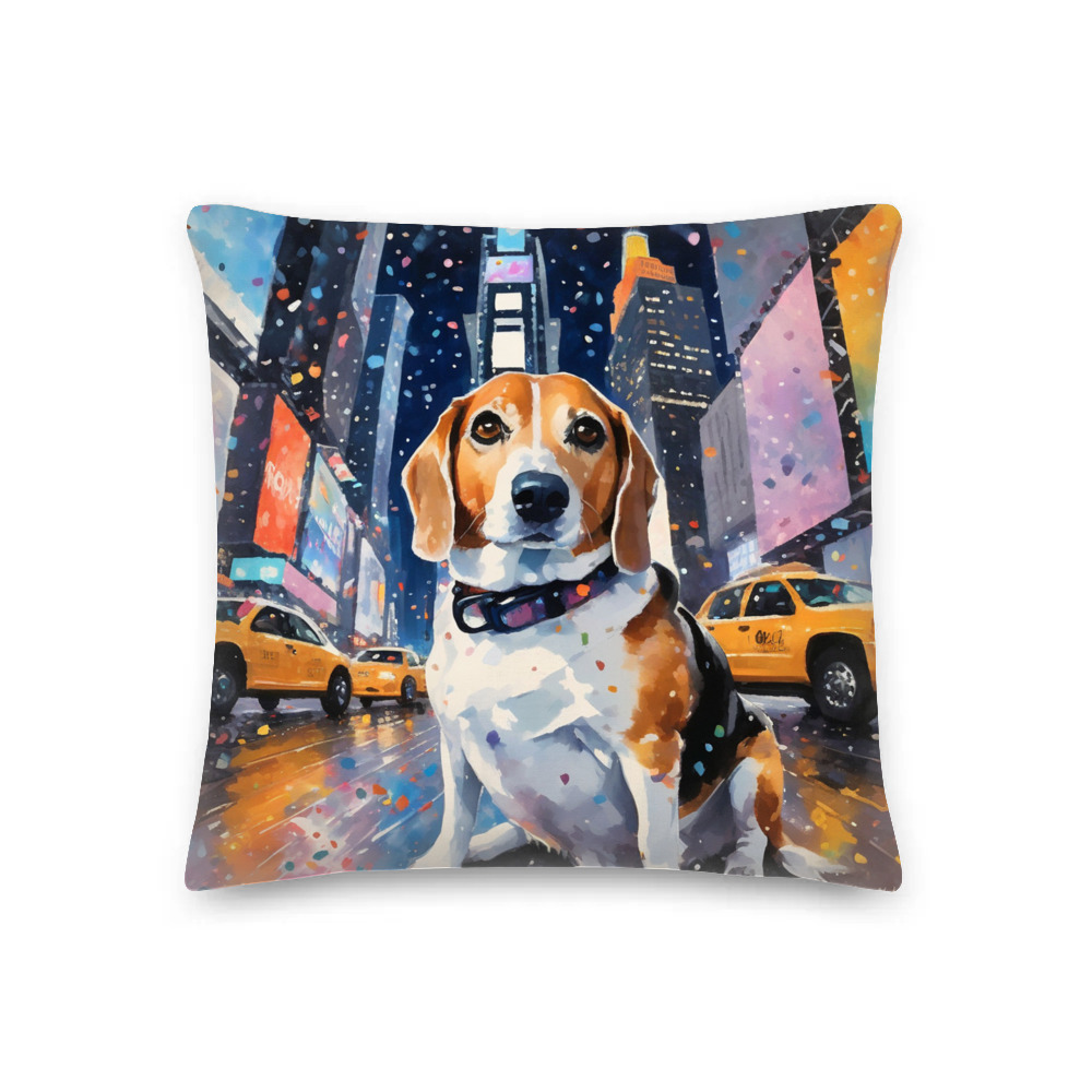 PugMug Custom Munchkin Premium Pillow