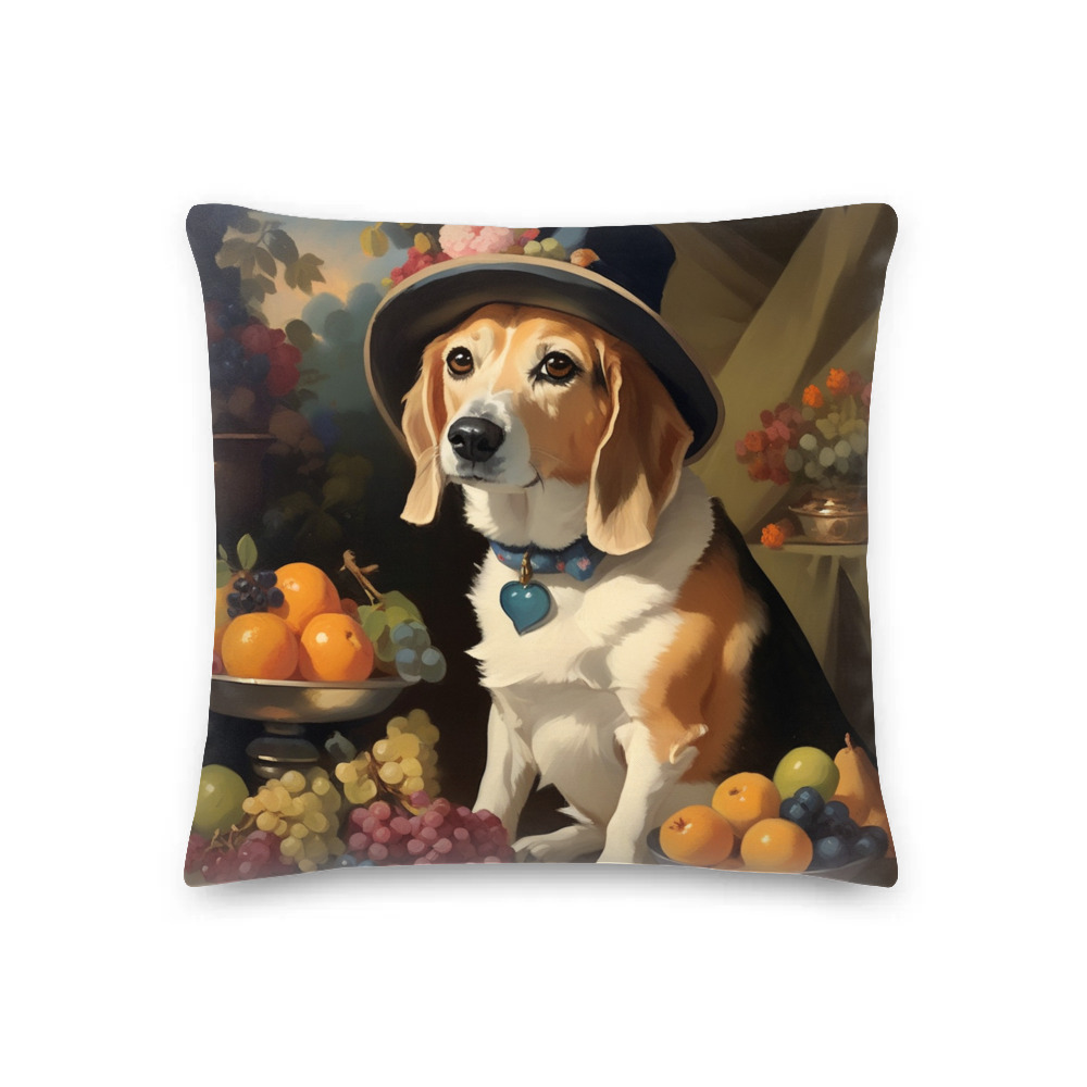 PugMug Custom Munchkin Premium Pillow