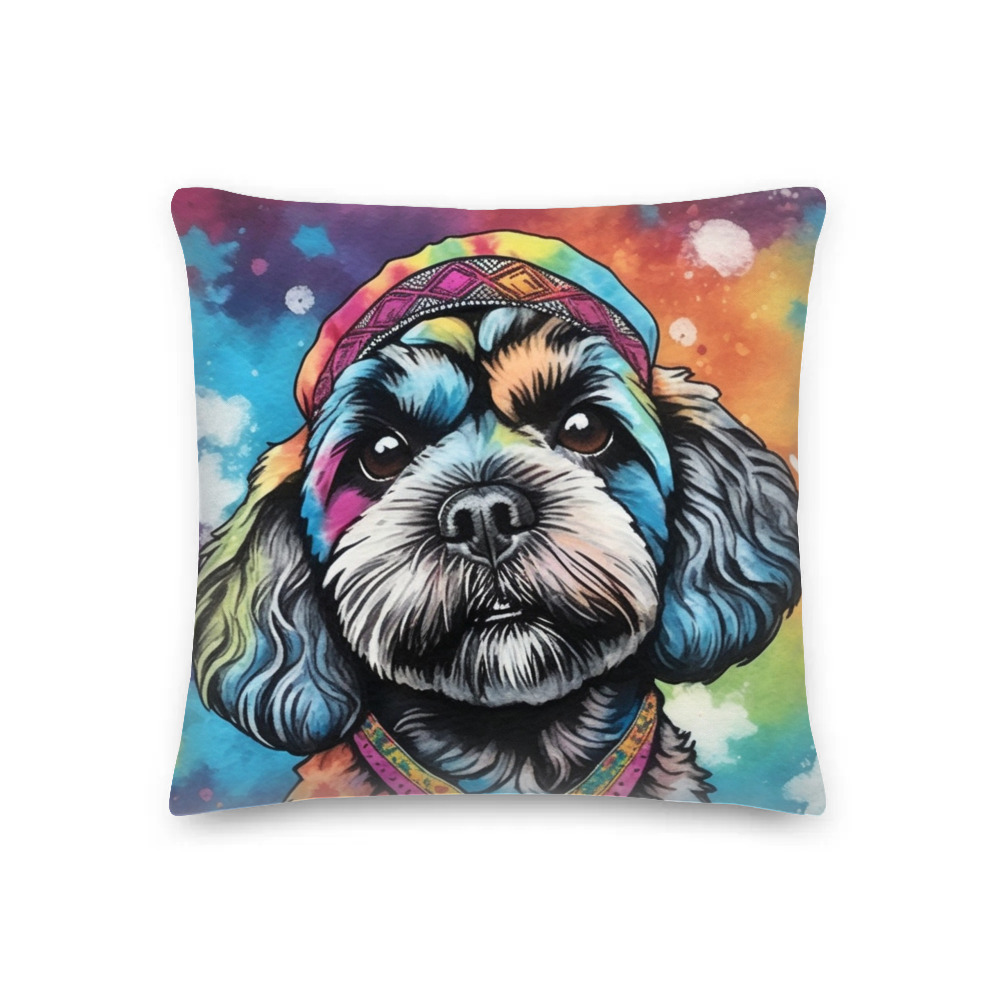 PugMug Custom Lily Premium Pillow