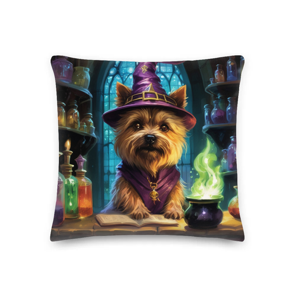 PugMug Custom Cairn Terrier Premium Pillow