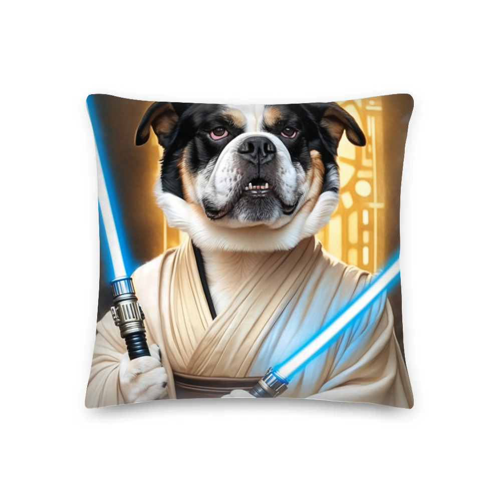 PugMug Custom McHenry Premium Pillow