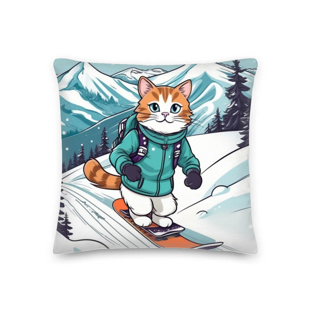 PugMug Custom Peerie Premium Pillow