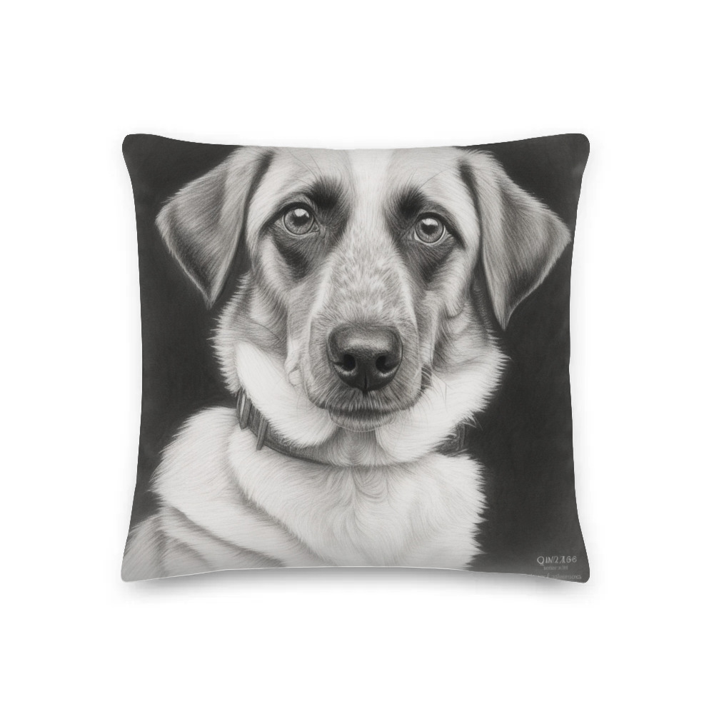 PugMug Custom Hazim Premium Pillow