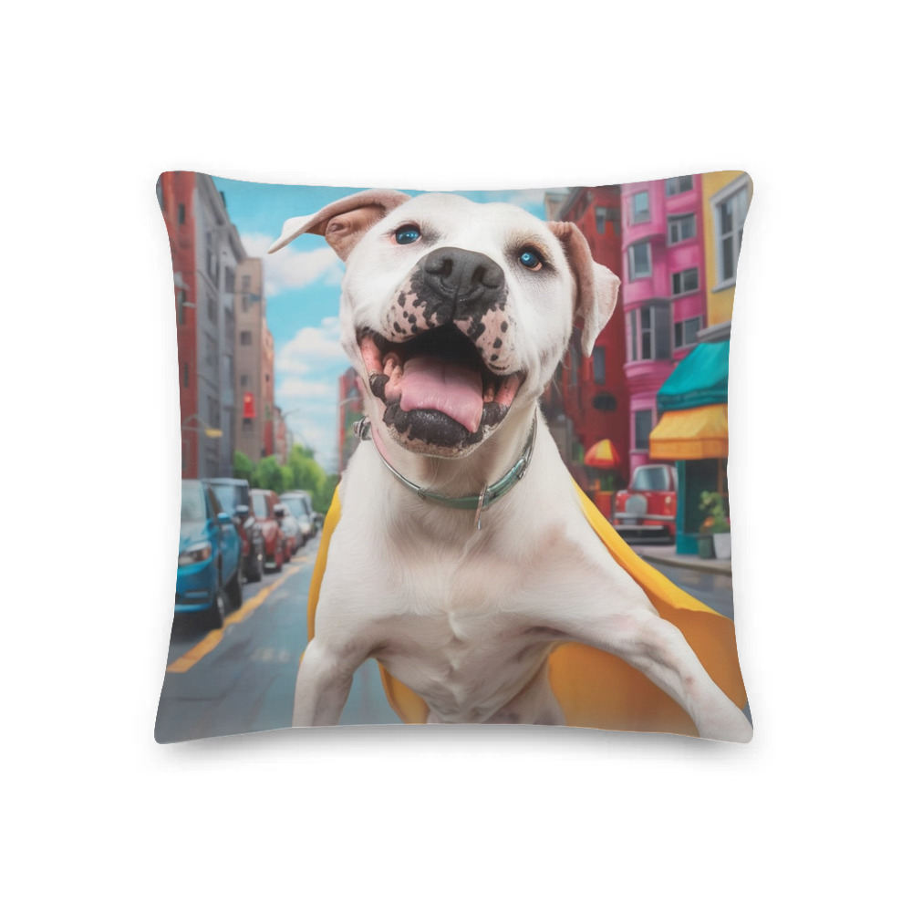 PugMug Custom Melody Premium Pillow