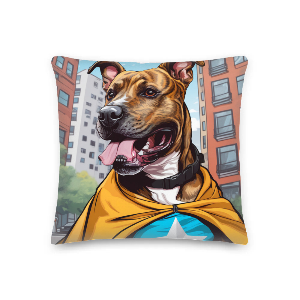 PugMug Custom Tony Hawk Premium Pillow