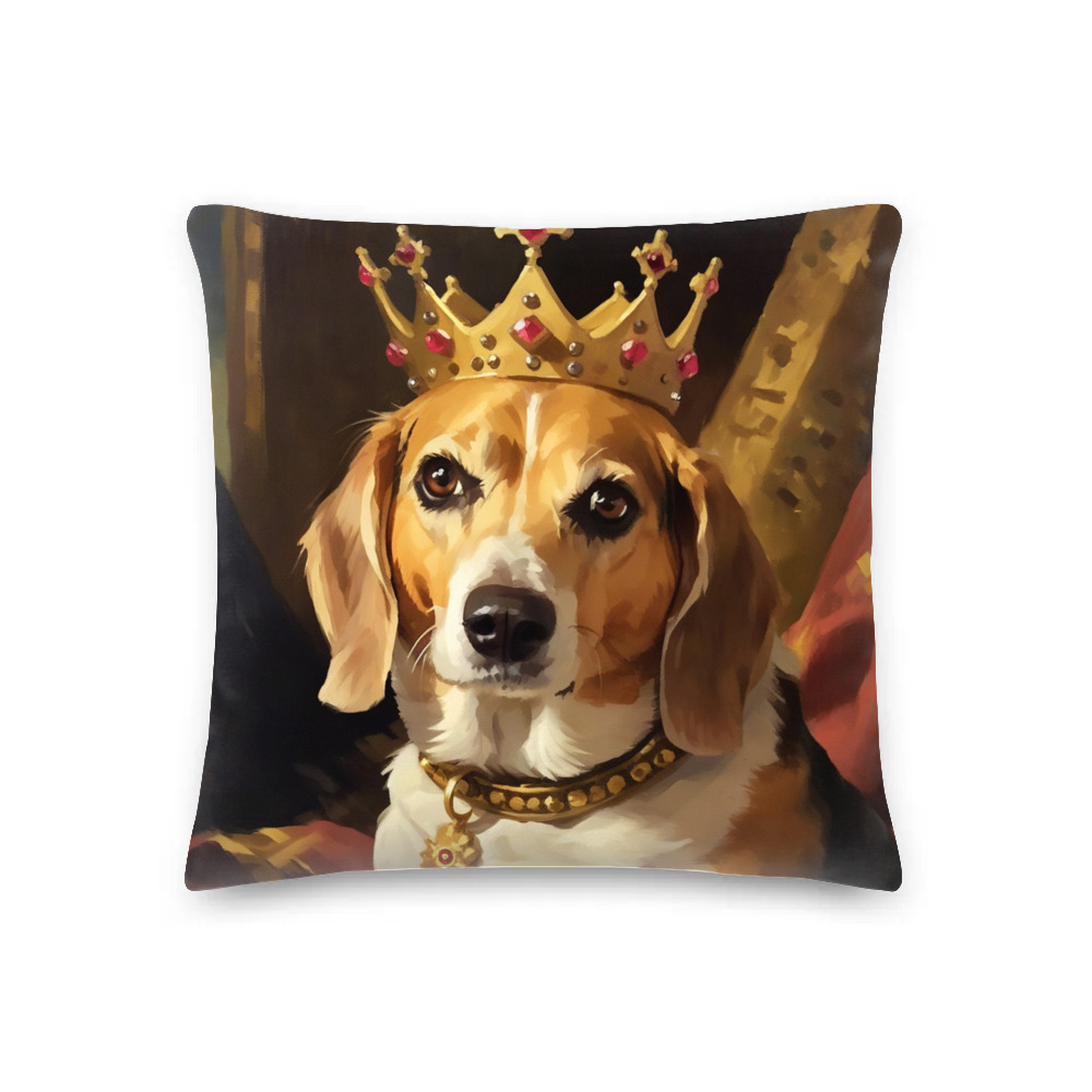 PugMug Custom Munchkin Premium Pillow