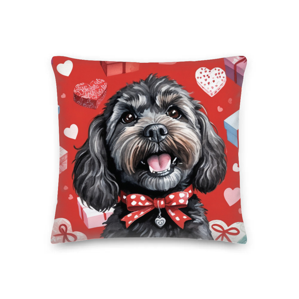 PugMug Custom Lily Premium Pillow