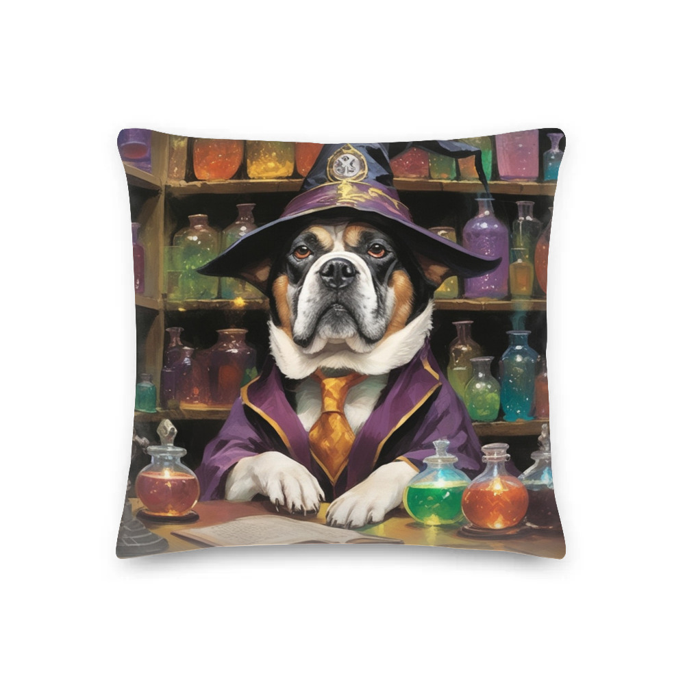 PugMug Custom McHenry Premium Pillow