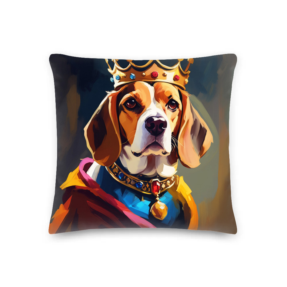 PugMug Custom Beagle Premium Pillow