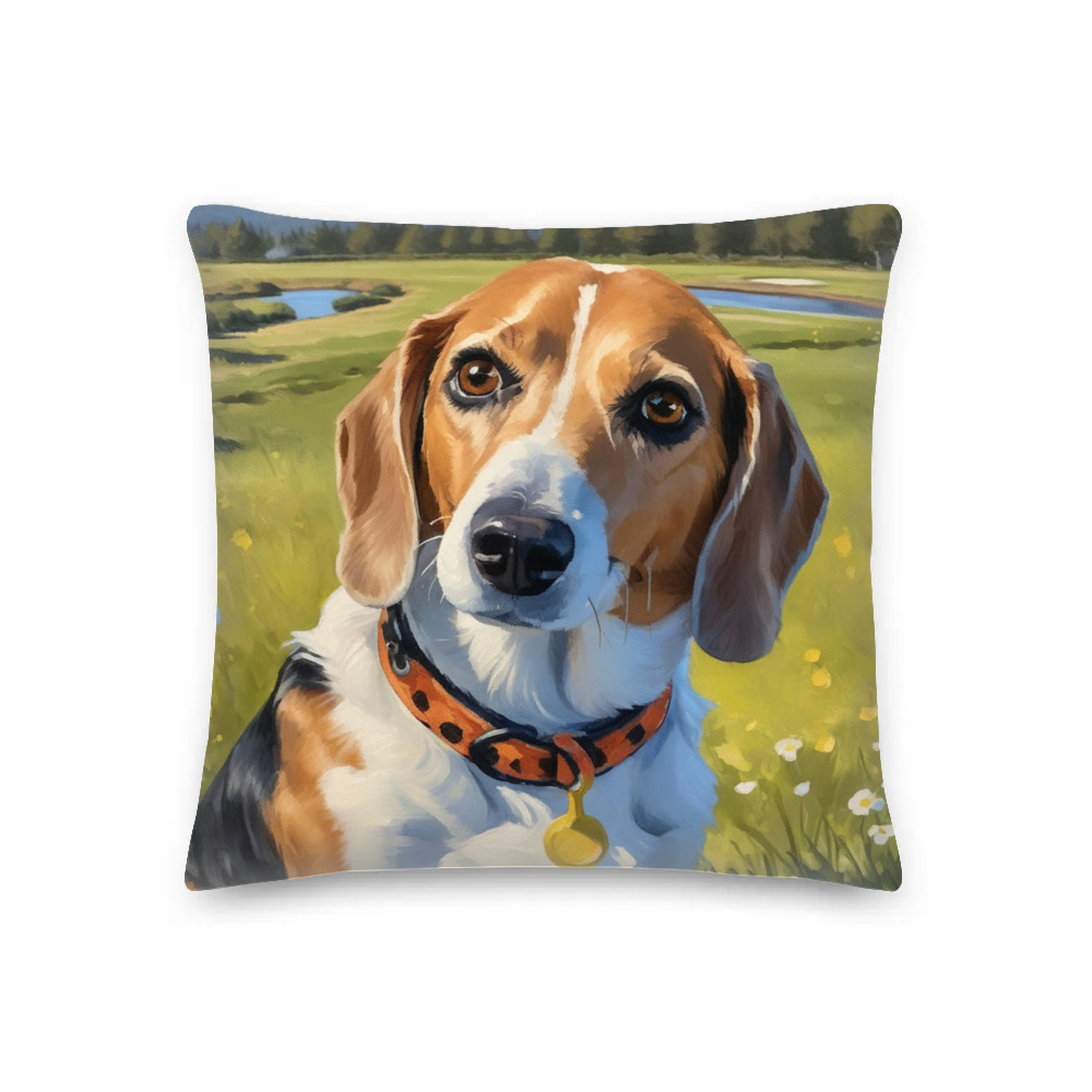 PugMug Custom Munchkin Premium Pillow