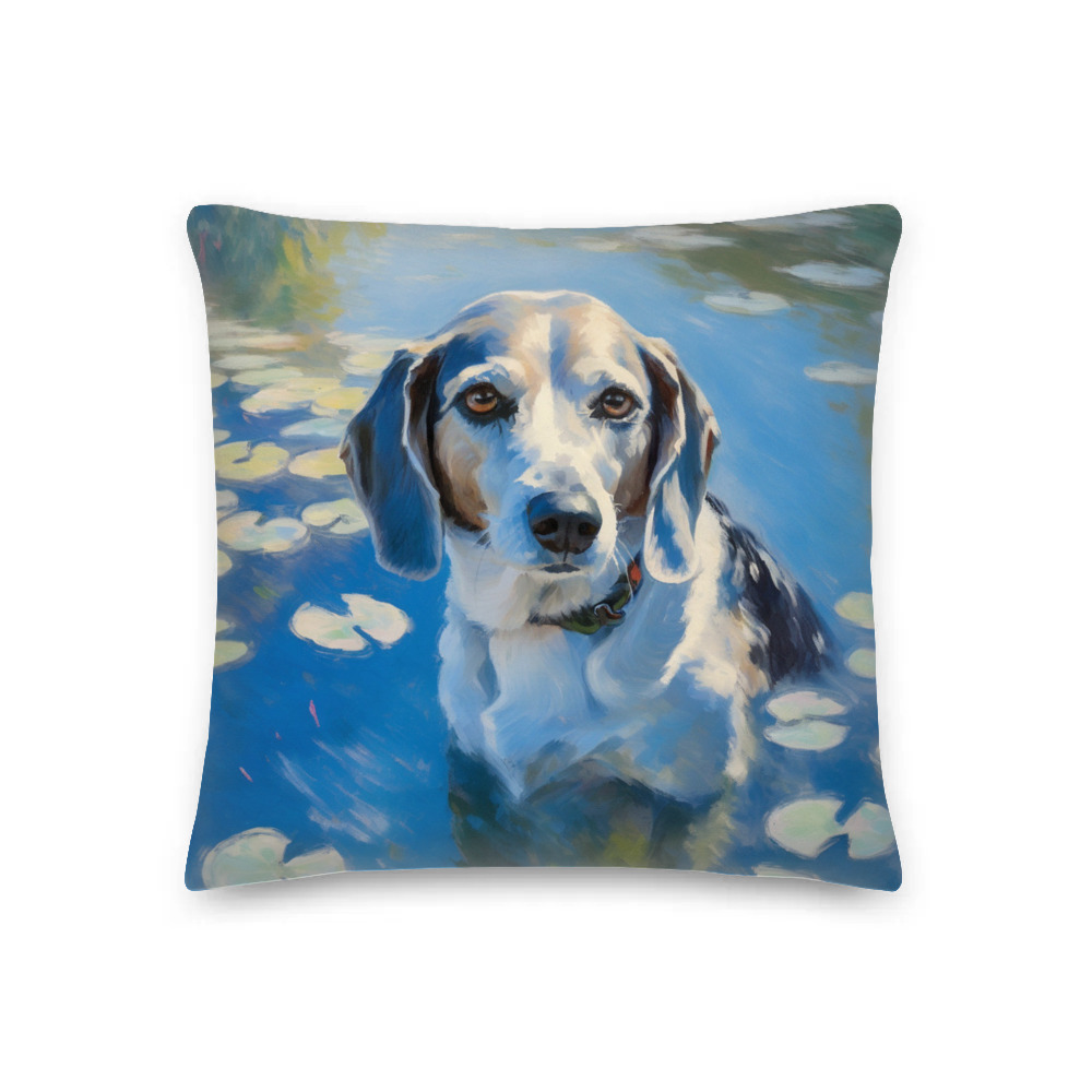 PugMug Custom Munchkin Premium Pillow