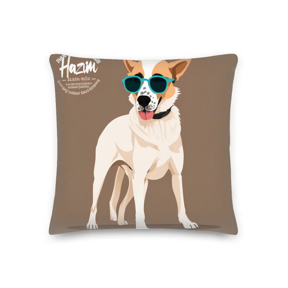 PugMug Custom Hazim Premium Pillow