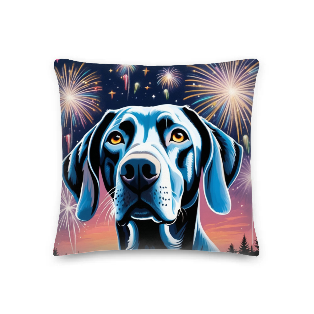 PugMug Custom Weimaraner Premium Pillow