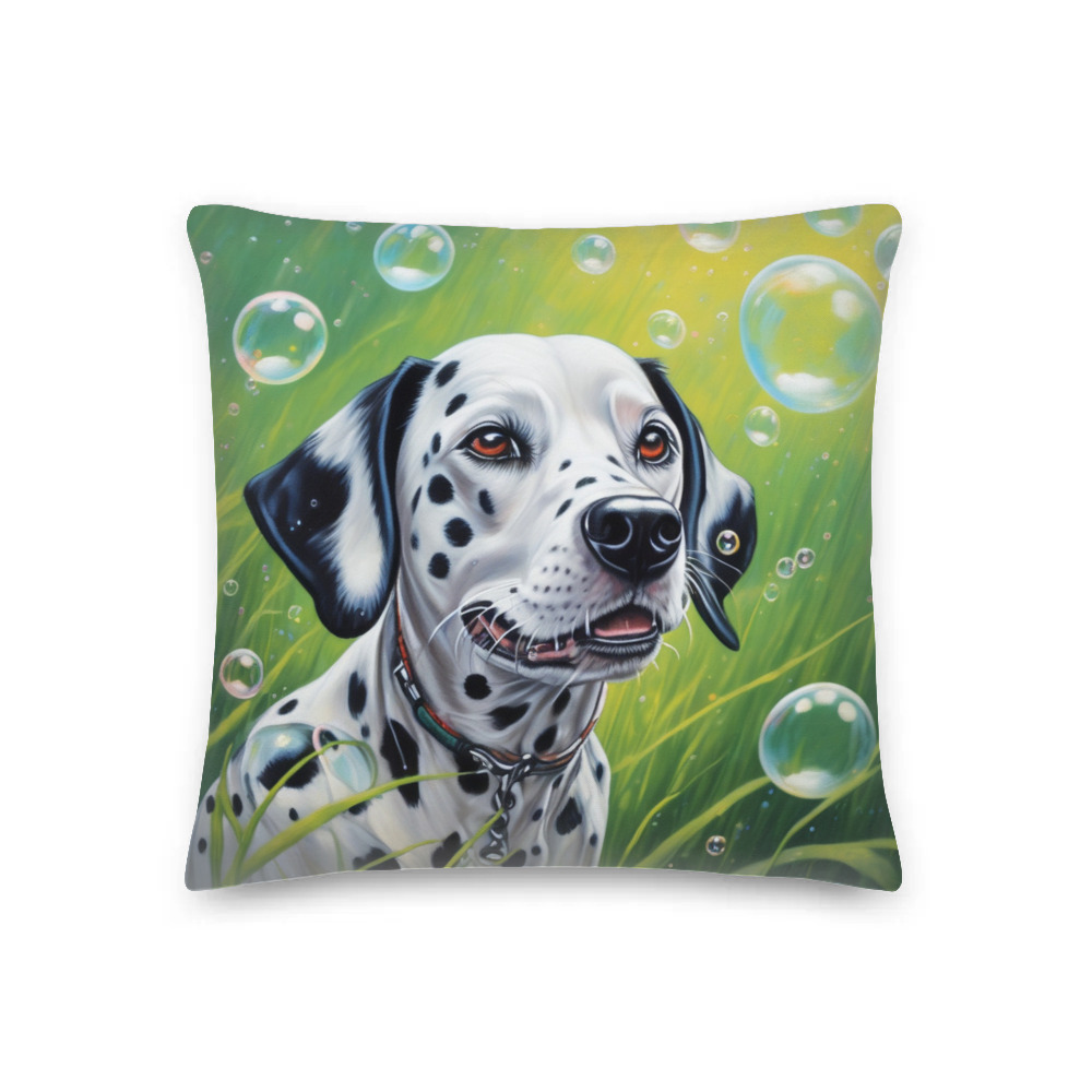 PugMug Custom Dalmatian Premium Pillow