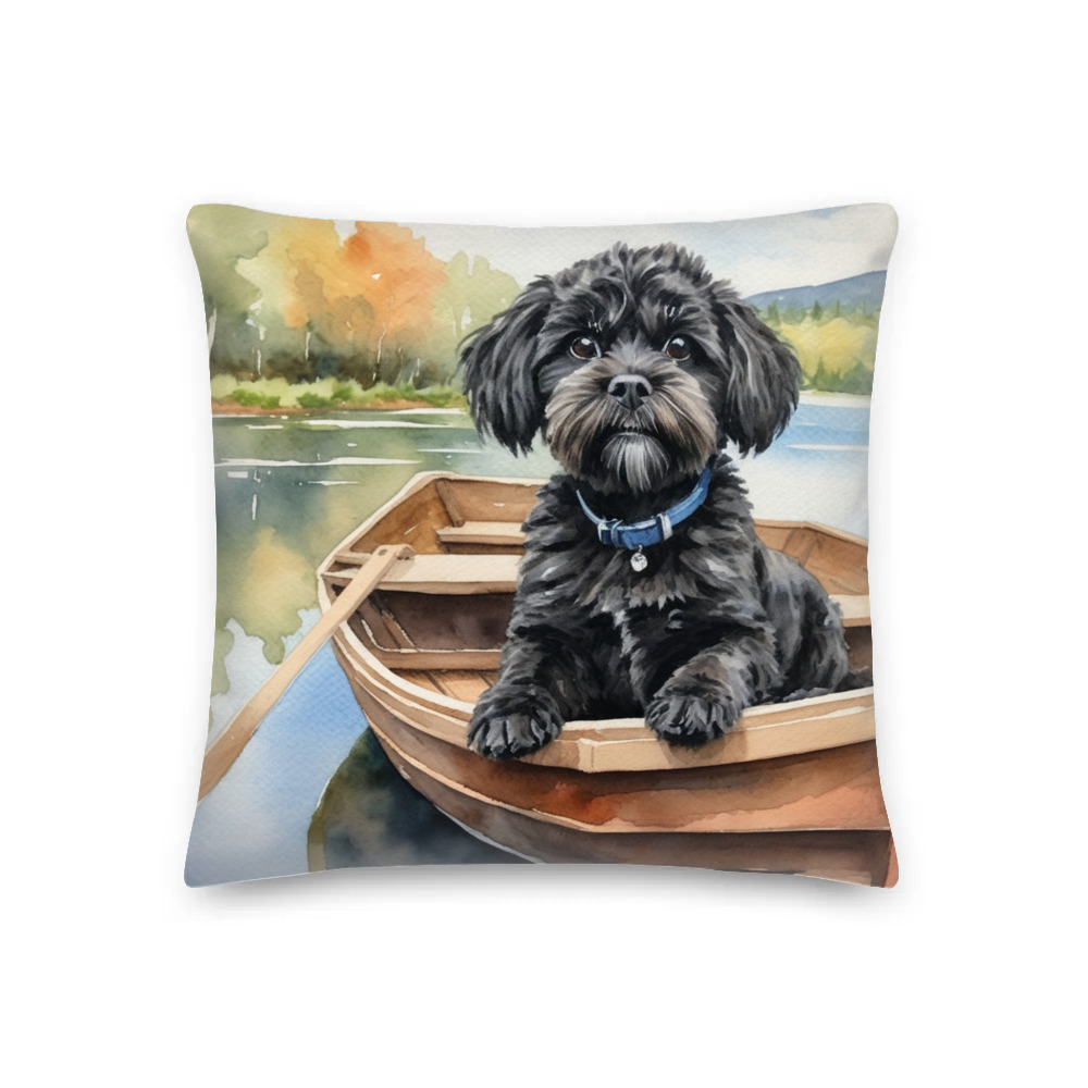 PugMug Custom Lily Premium Pillow