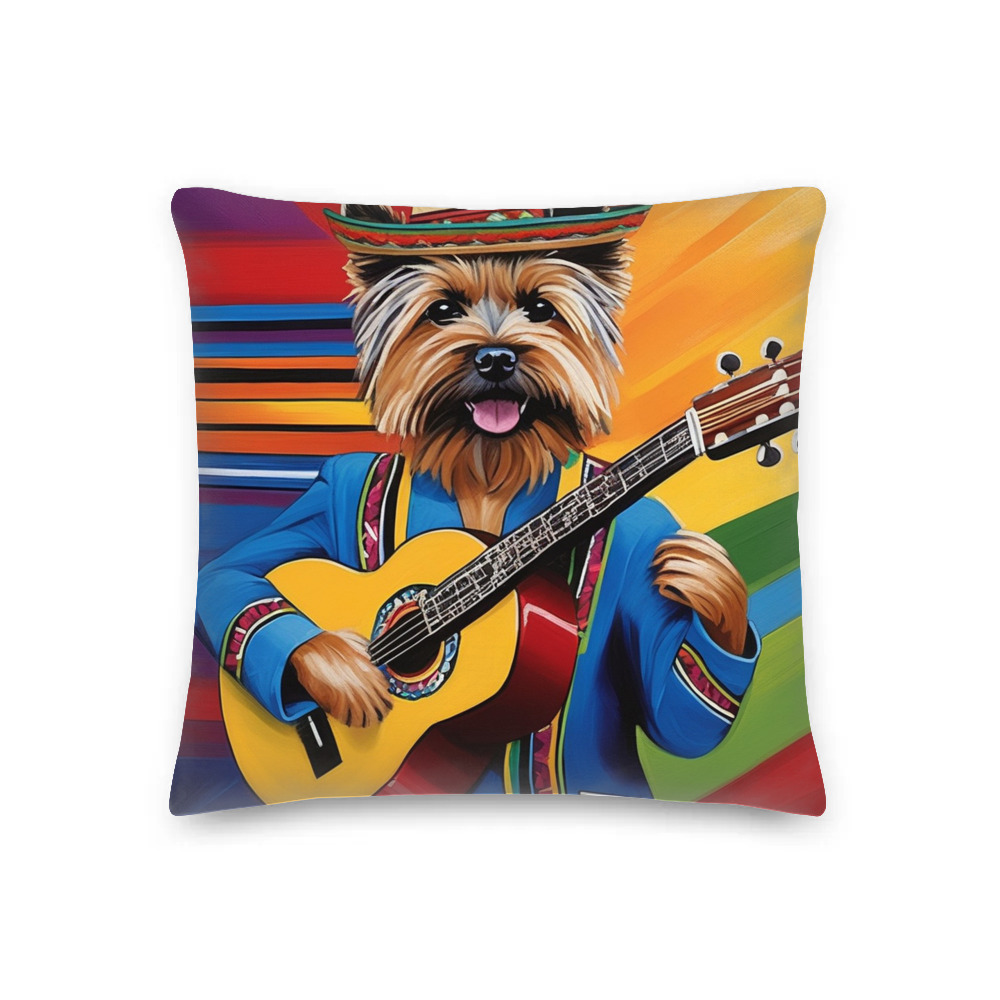 PugMug Custom Cairn Terrier Premium Pillow
