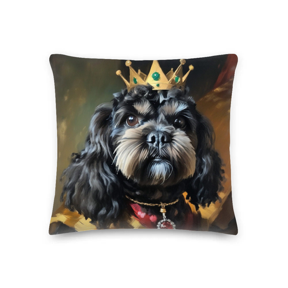 PugMug Custom Lily Premium Pillow