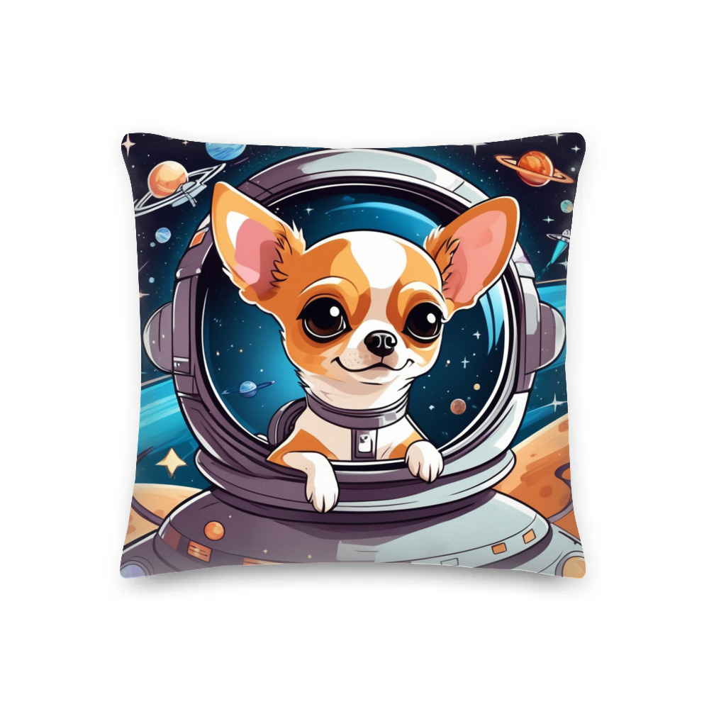 PugMug Custom Chihuahua Premium Pillow