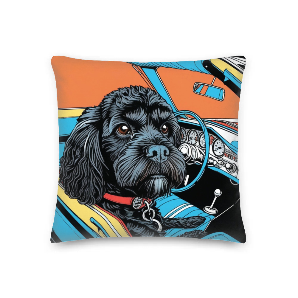 PugMug Custom Lily Premium Pillow