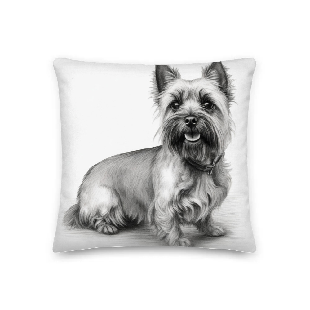 PugMug Custom Cairn Terrier Premium Pillow