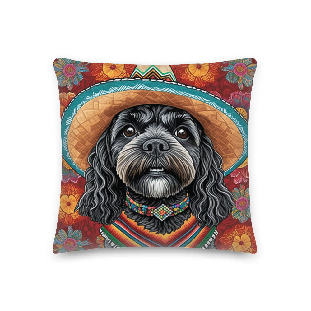 PugMug Custom Lily Premium Pillow